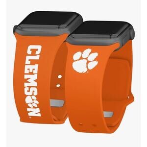 NEW Clemson Tigers Iconic Edition HD Watch Band for Apple Watch 38mm 40mm 41mm